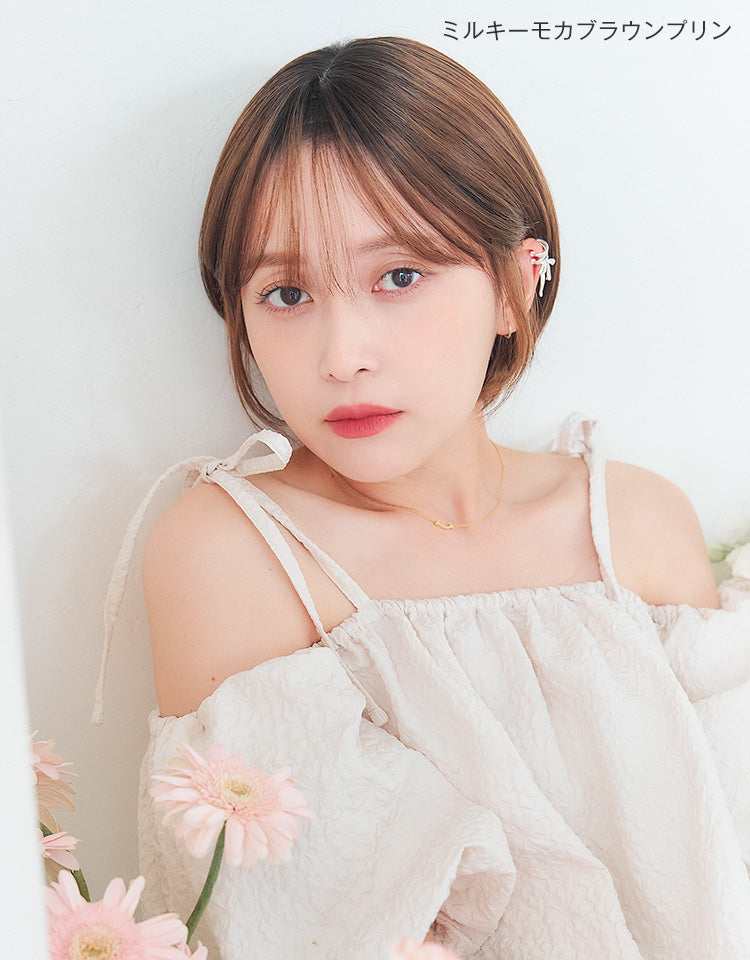 天使のペタルショート 総手植え フルウィッグ｜リネアストリア