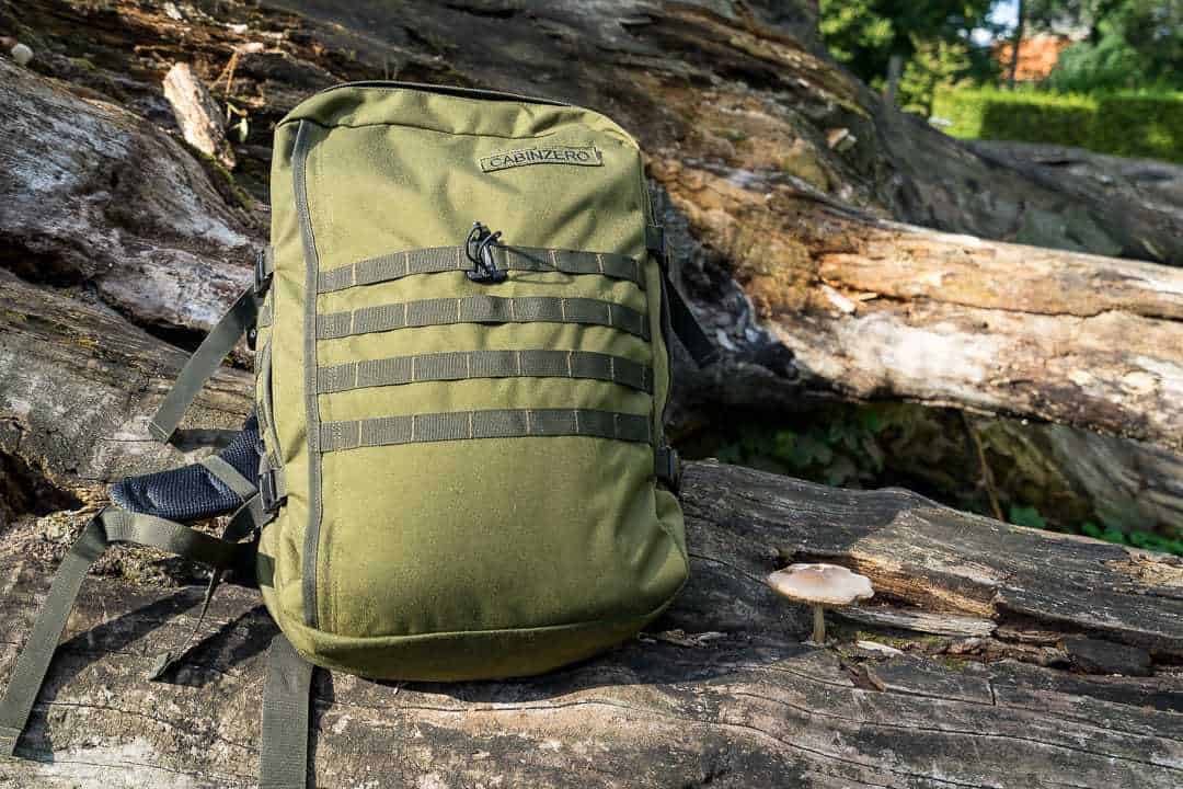 REVIEW: CabinZero Military 44l travel backpack