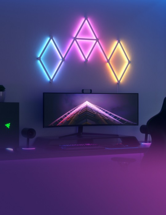 Nanoleaf Lines 60 Degrees | Smart LED Light Bars Kit (9 Pack