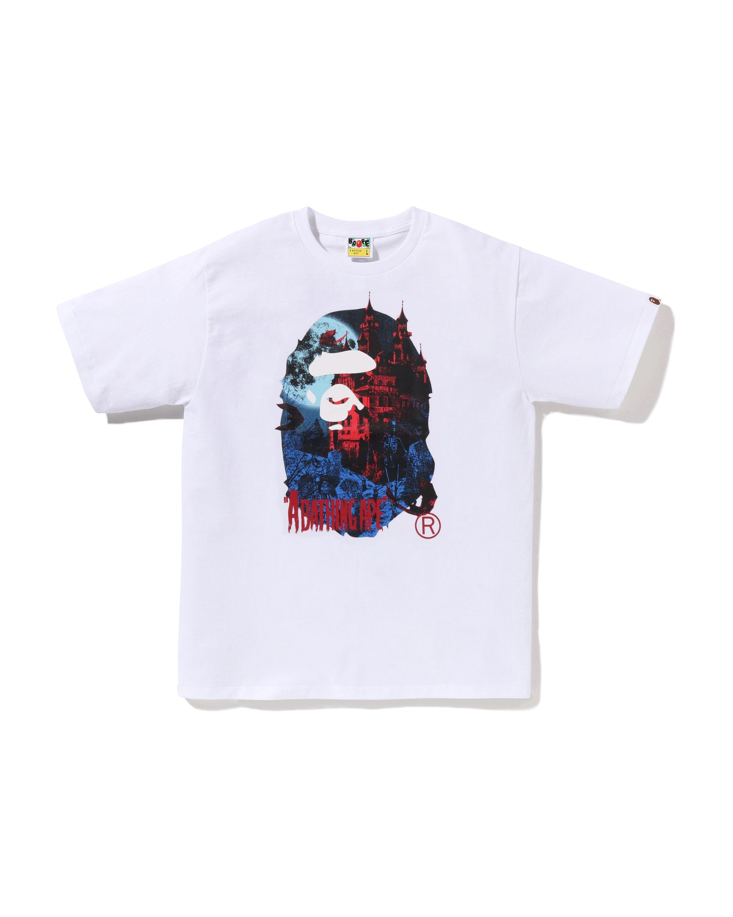 A BATHING APE® Vampire Castle Ape Head Tee | Bape official website