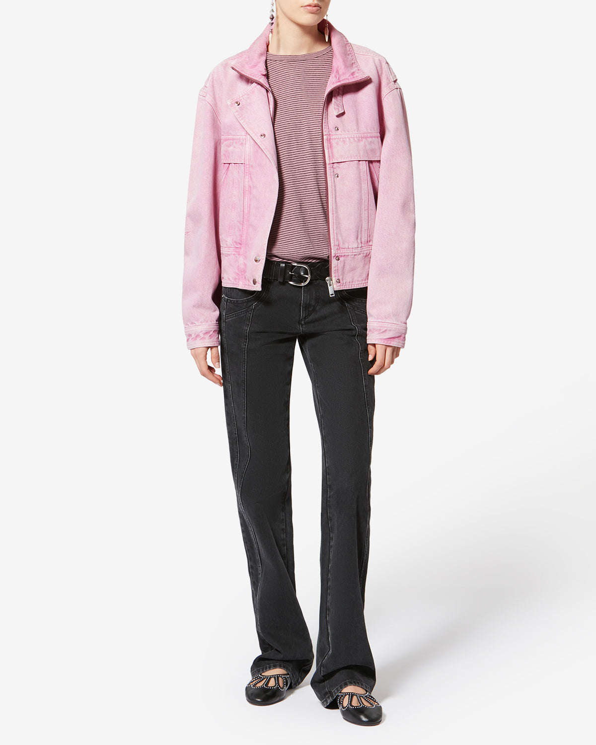 JOSELINE JACKET Woman pink | ISABEL MARANT Official online store