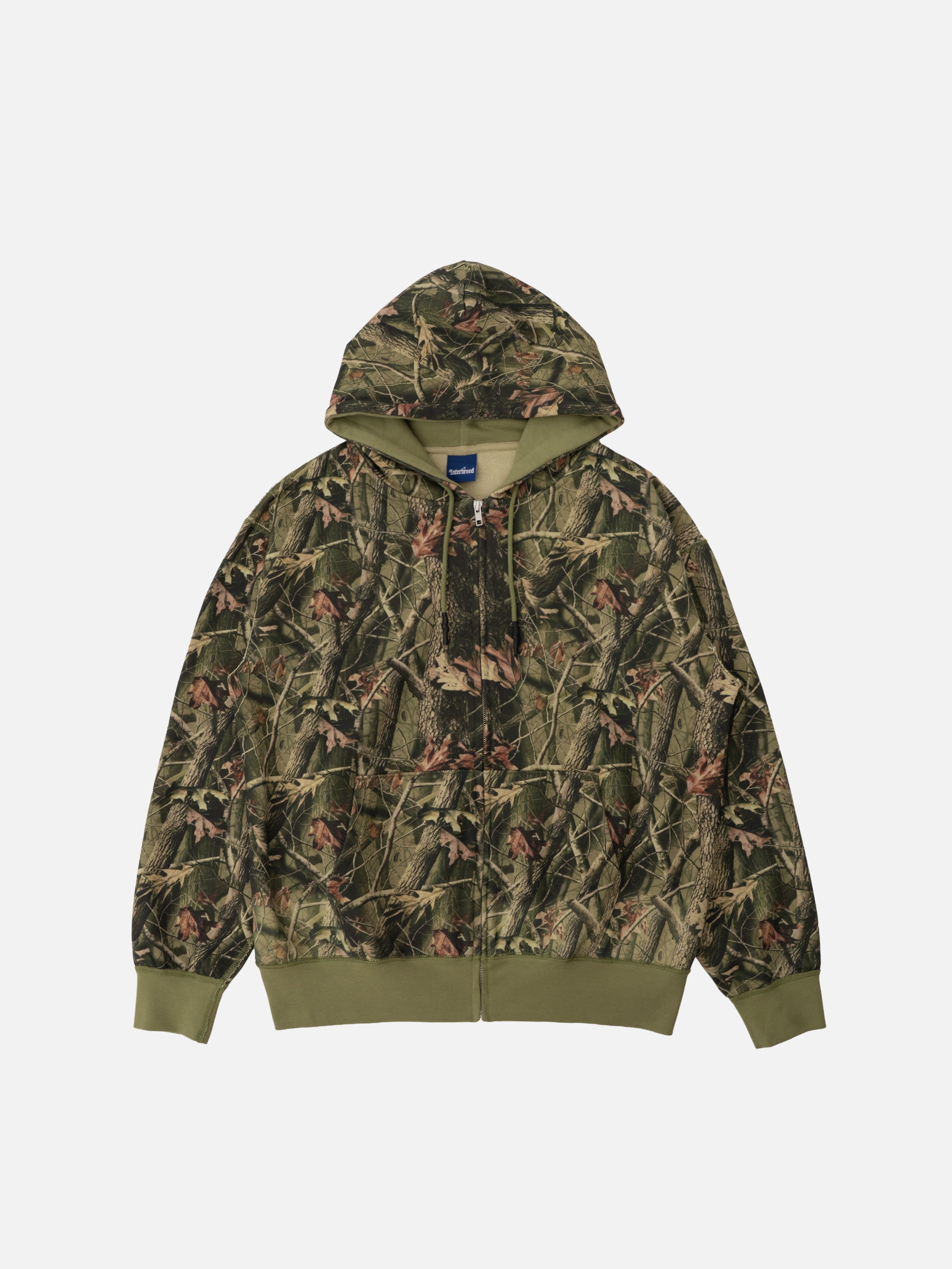 Camouflage Heavy Weight Zip Hoodie / Real tree Camo (リアルツリー