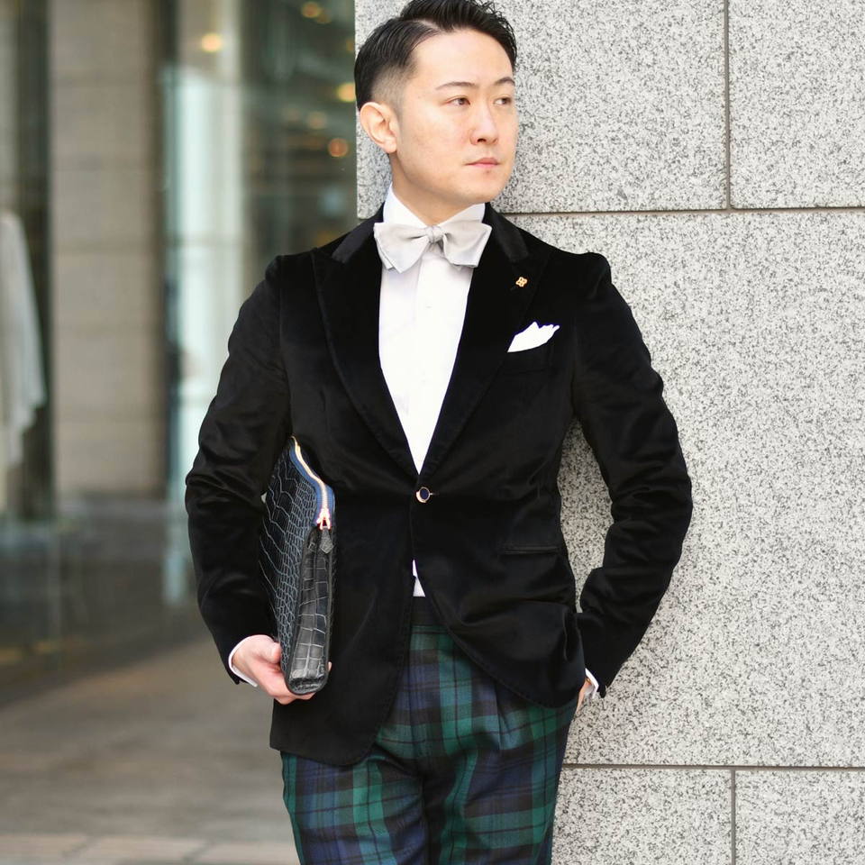 TAGLIATORE【タリアトーレ】PINO LERARIOモデル ベロアジャケットをご