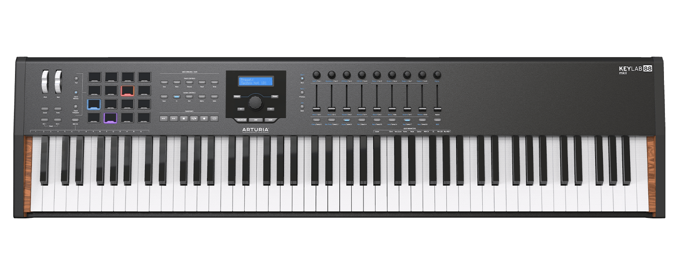 Arturia Keylab 88 MKII | 豊富なソフトウエアをバンドルした88鍵盤の