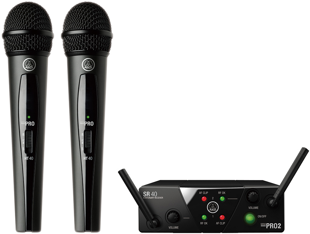 AKG WMS40 PRO MINI 発売！B帯ワイヤレスマイクが素敵な価格に