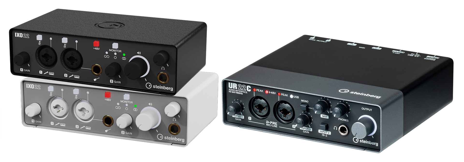 Steinberg IXO シリーズ | 低価格オーディオインターフェイスが登場