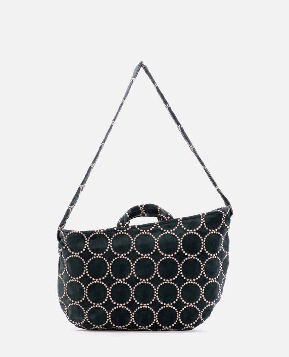 ミナ 斜め バッグ タンバリン ブルーグレー｜ミナ ペルホネン / minä