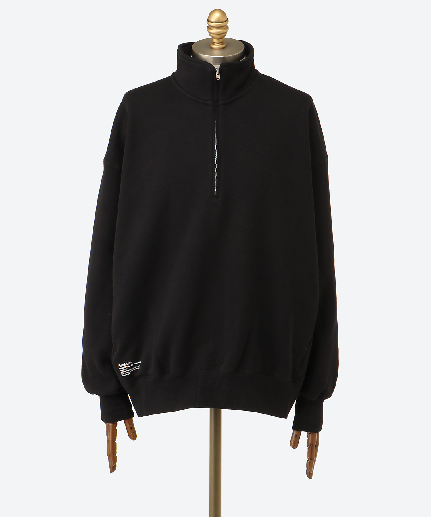 カットソー HEAVY OZ HALF ZIP PULLOVER 25W