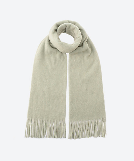 ベビーキャメル オーバーダイシャギーストール | ASAUCE MELER (Women