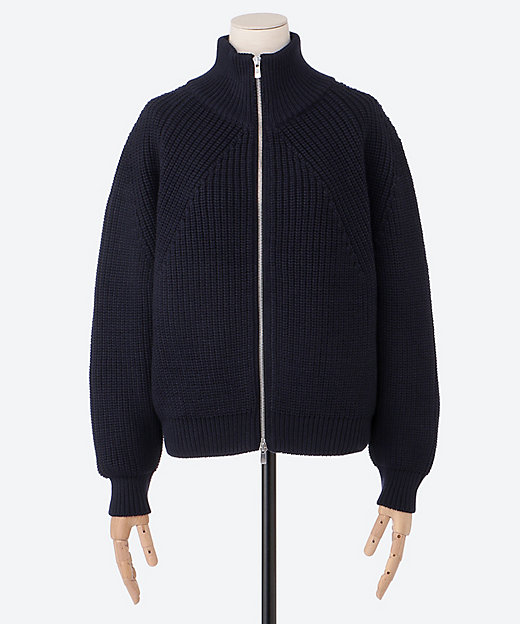 ニットジャケット SIGNATURE DRIVERS KNIT BN
