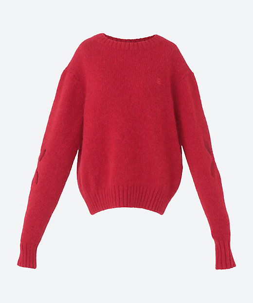 セーター SLASHED SHAGGY JUMPER