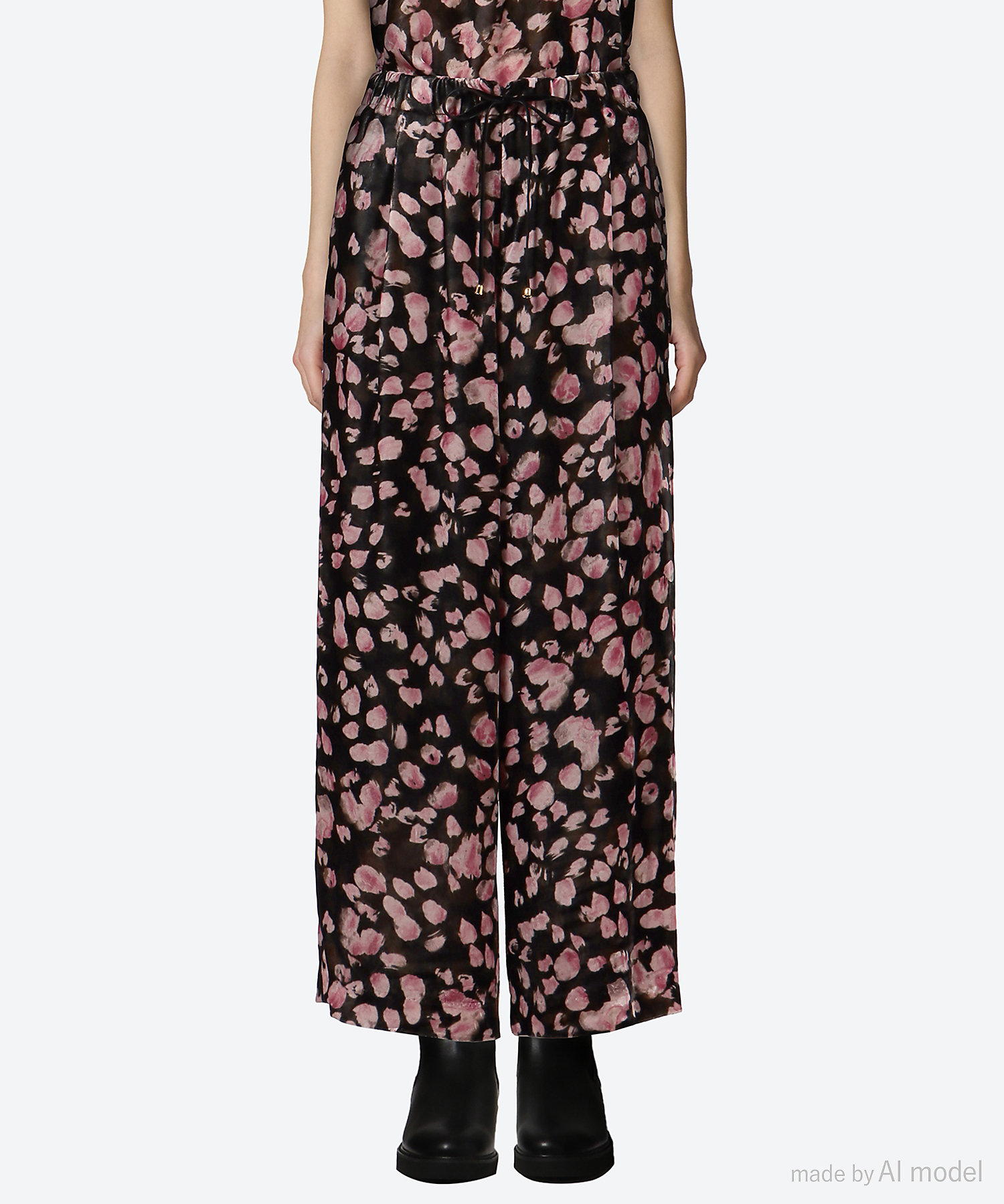 パンツ petal velvet pants 6S／05434 | leur