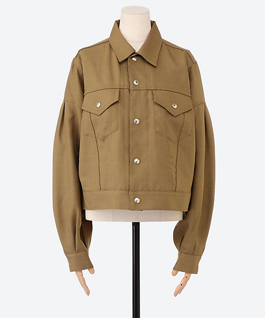 OXFORD BALLOON SLEEVE JACKET TYPE3