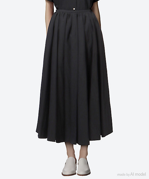 スカート VOLUME GATHER LONG SK MB244