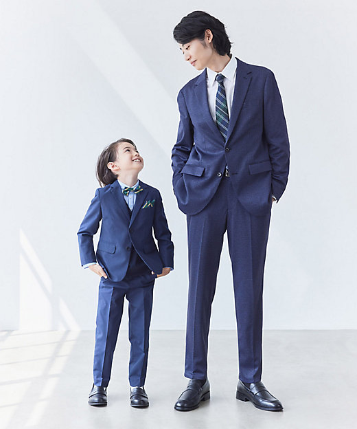 マイクロチェック スーツ （110－130cm）（9803SM05