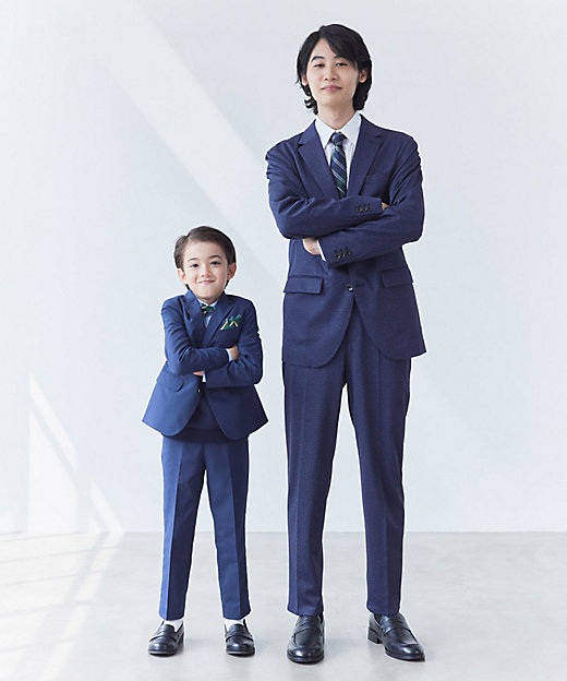 マイクロチェック スーツ （110－130cm）（9803SM05