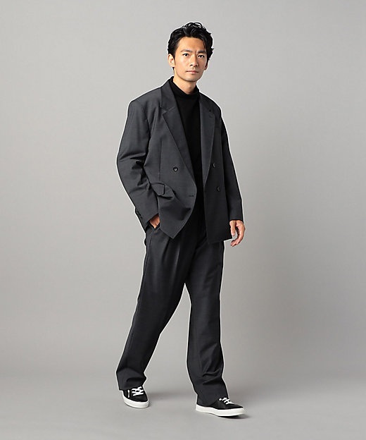 ブライトリーセットアップ】ウールトロ 2WAYストレッチ ダブル