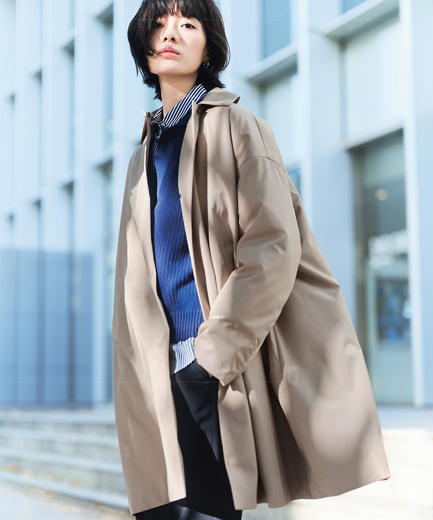 マルチプルーフタフタ ダウンライナー付きコート（1528UM02