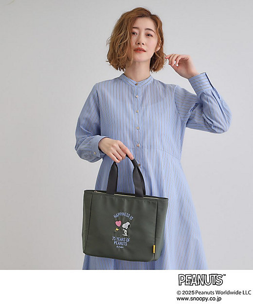 PEANUTS75th】ナイロン刺繍トート（2002424700