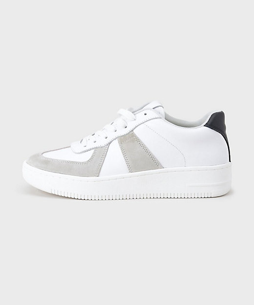 BOWLER HAT LABEL】レザースニーカー