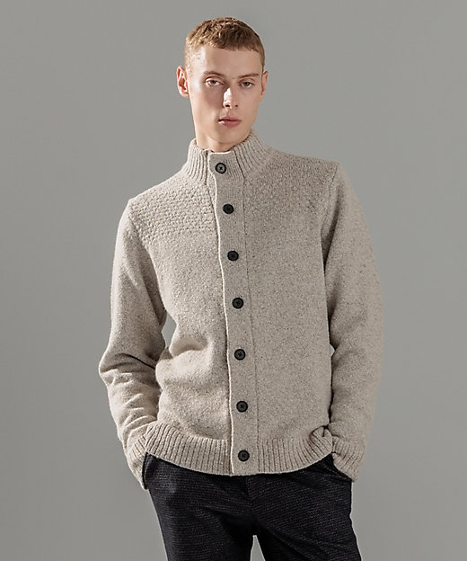 ツイストメランジ ニットカーディガン（KRJHCW0501