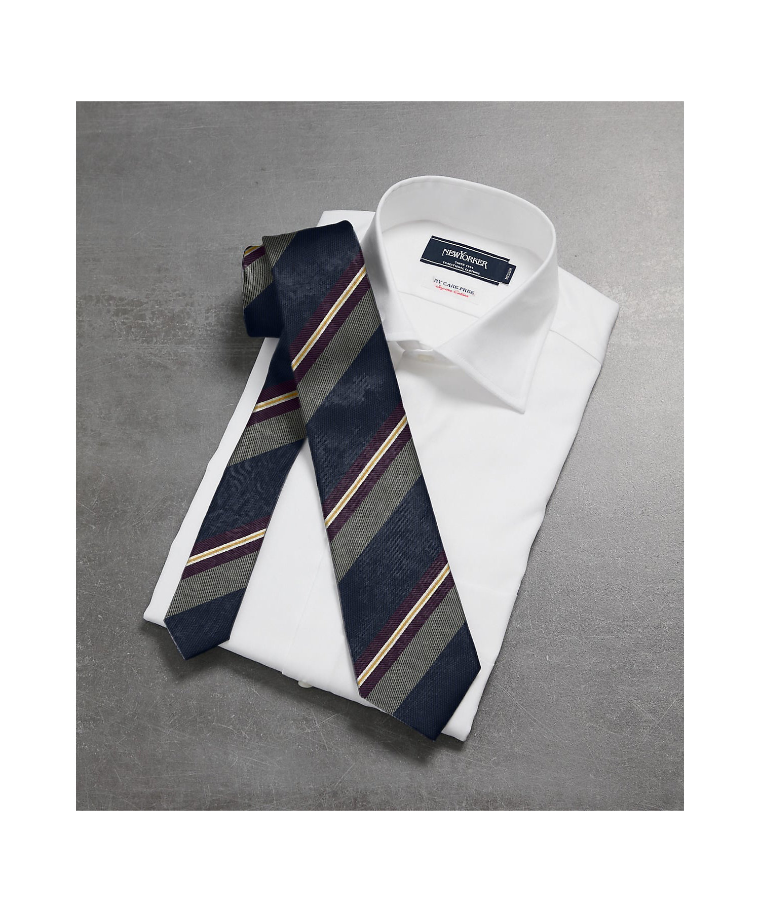 カラーマルチストライプ ネクタイ（202615908057