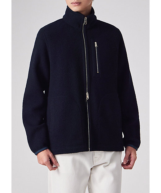 ボアフリース ジップアップブルゾン（253508679Z） | Paul