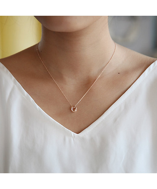 K10ピンクゴールド ネックレス | 4℃ (Women)/ヨンドシー | 三越