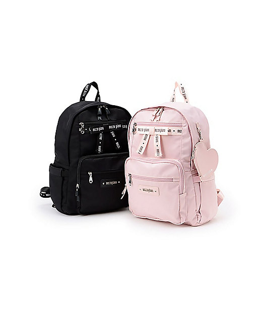 約21L ハートポーチつきロゴリボンリュック 6053430 | mezzo