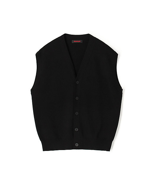 コットンカシミヤ Vネックベスト | CABaN/キャバン | 三越伊勢丹