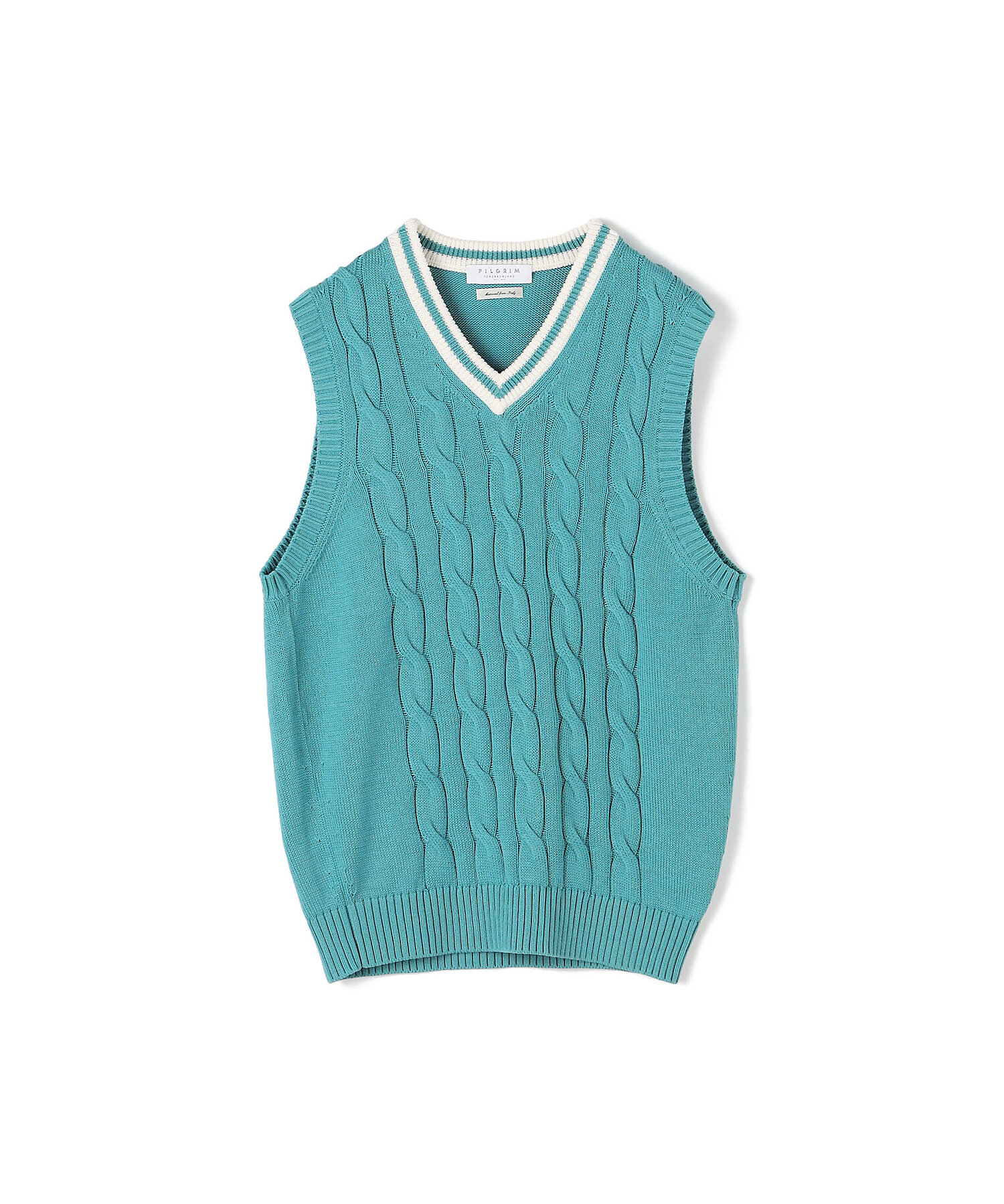 タグ付き未使用】TOMORROWLANDオーガニックコットン チルデンベスト