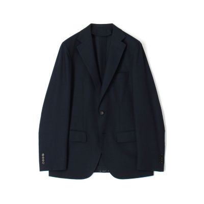 Super120'sウールポリエステル ホップサック シングルブレス