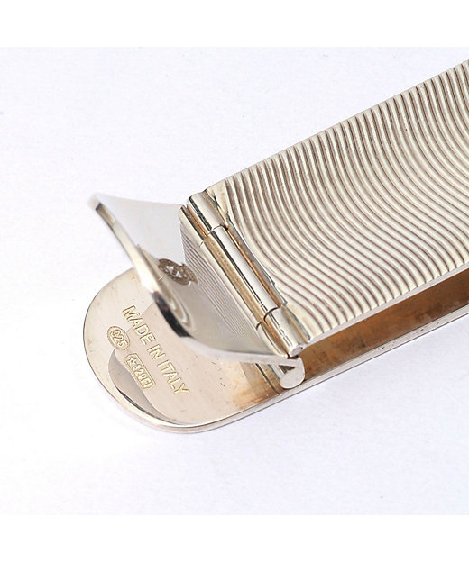 BELFIORE シルバー マネークリップ | TOMORROWLAND (Men