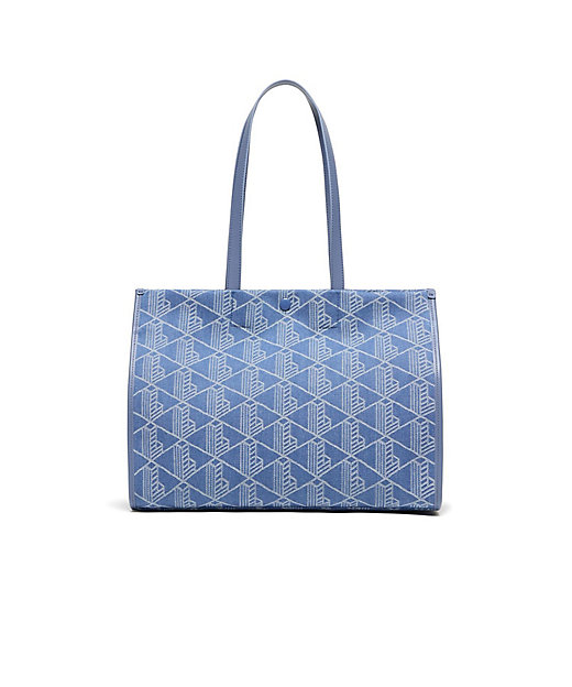 ヘリテージジャカード モノグラムデニムトートバッグ | LACOSTE