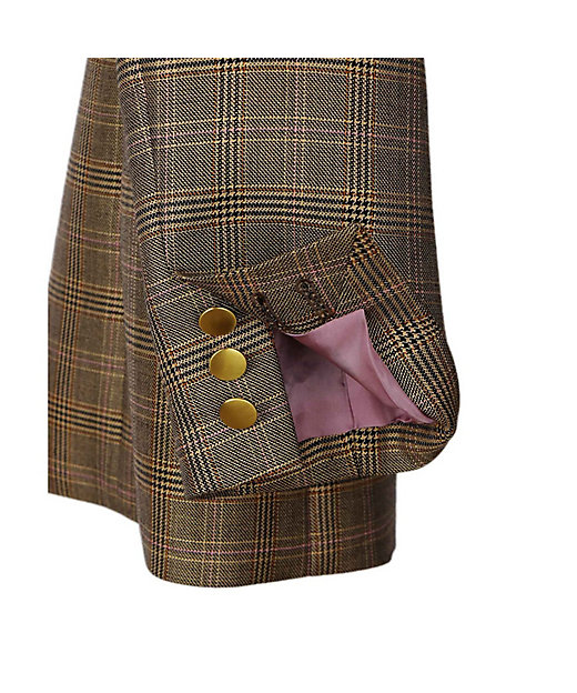 グレンオーバーチェックダブル ジャケット | ANAYI/アナイ | 三越