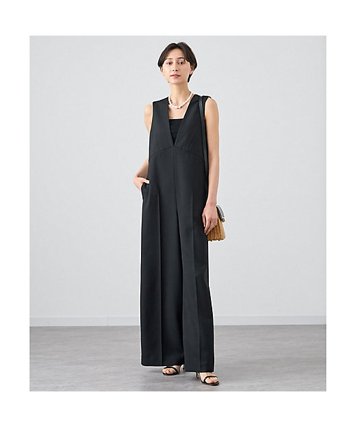 リネン調オックスVオールインワン | ANAYI/アナイ | 三越伊勢丹