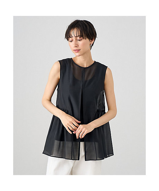 オーガンペプラムギャザージレ | ANAYI/アナイ | 三越伊勢丹オンライン