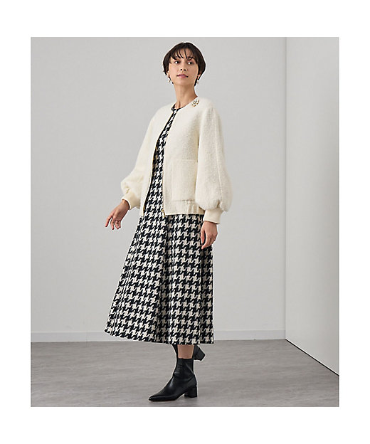 アルパカリバーパフブルゾン | ANAYI/アナイ | 三越伊勢丹オンライン