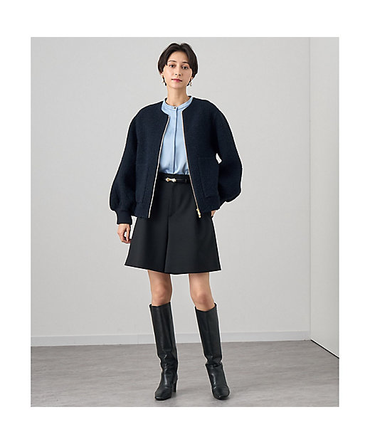 アルパカリバーパフブルゾン | ANAYI/アナイ | 三越伊勢丹オンライン