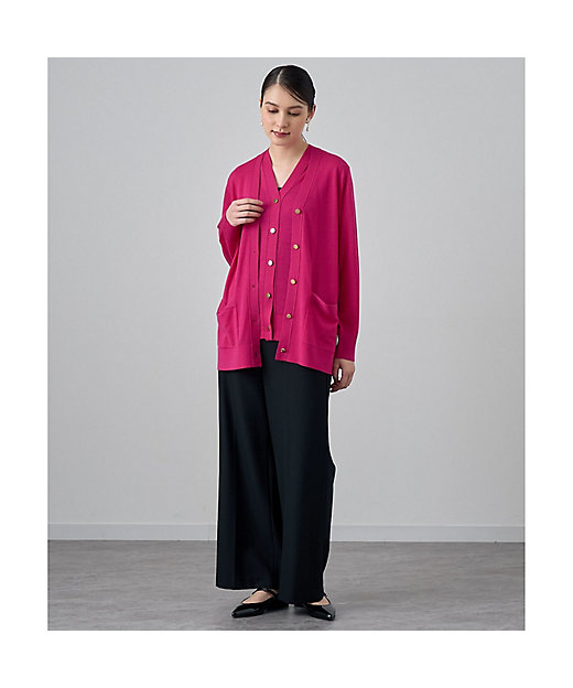 エキストラメリノVネック カーディガン | ANAYI/アナイ | 三越伊勢丹