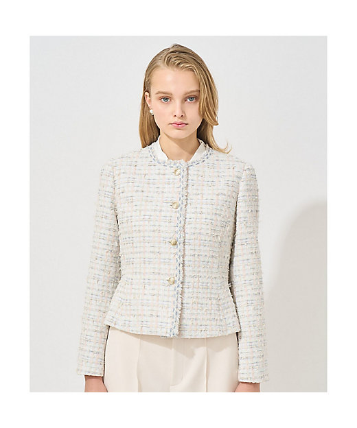 Eternal Line 2025】ミックスツイードペプラム