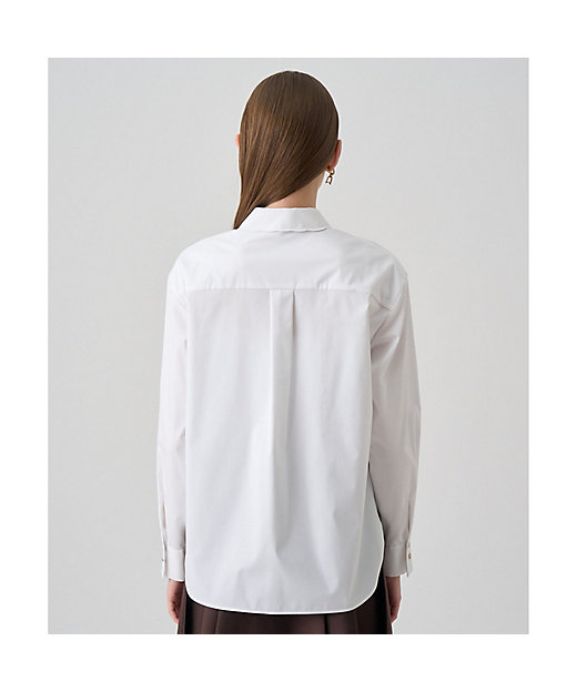 エンブレム刺繍シャツ | ANAYI/アナイ | 三越伊勢丹オンラインストア