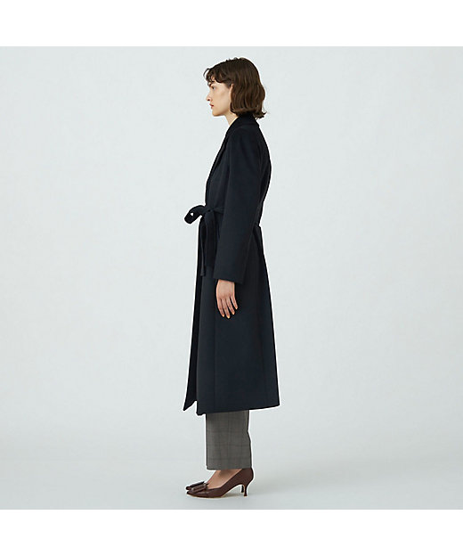 スーパーカシミヤ ベルテッドコート | maison TOMORROWLAND/メゾン