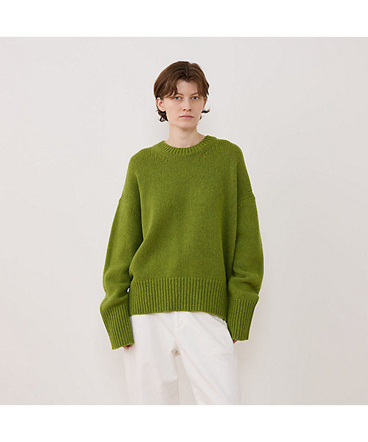 ファインウール クルーネックプルオーバー | GALERIE VIE (Women