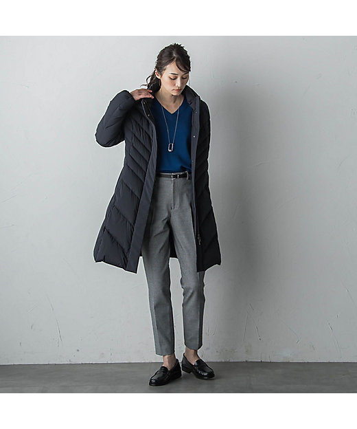 ストレッチダウンロングコート | LAUTREAMONT (Women)/ロートレアモン