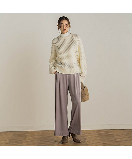 スノーベロアパンツ≪手洗い可能≫ | Droite lautreamont (Women