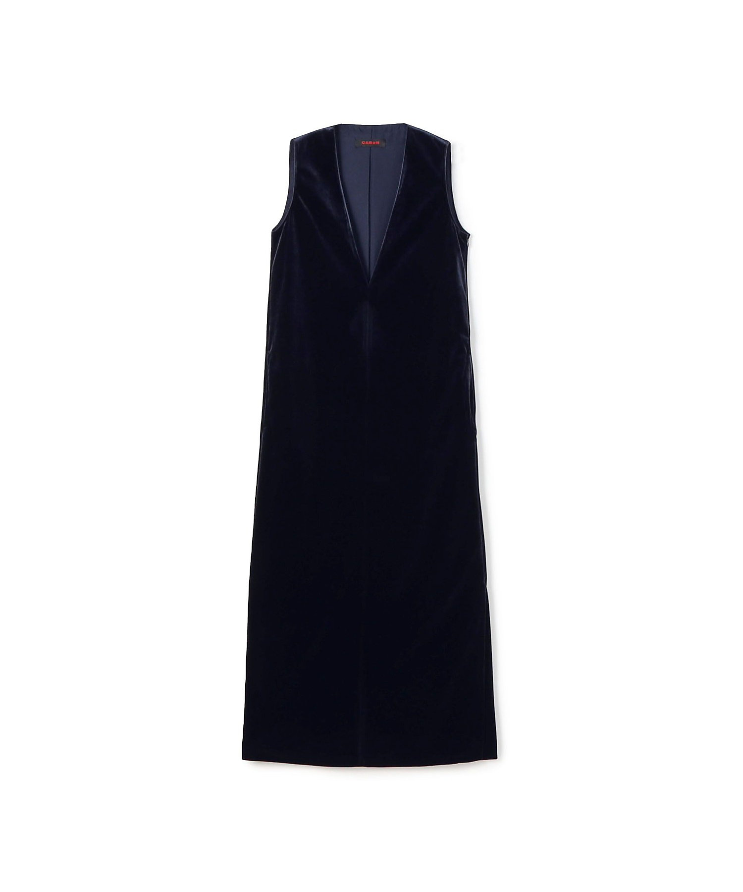 ソフトベロア Vネックロングワンピース | CABaN/キャバン | 三越