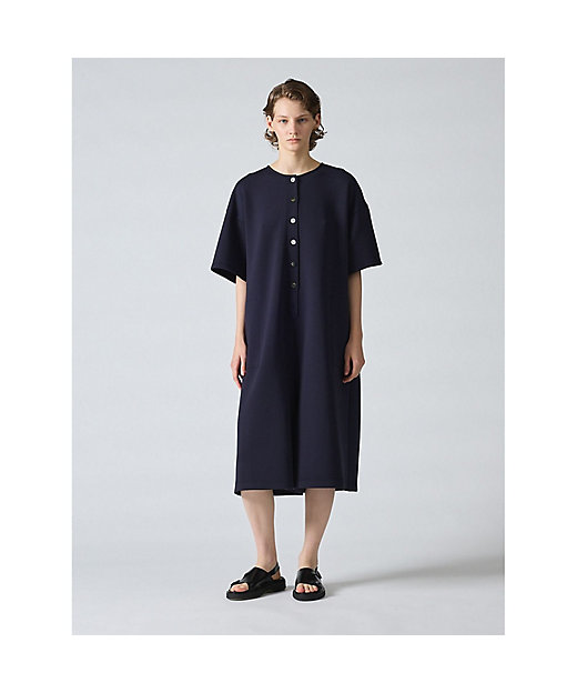 mizuiro ind クルーネックオールインワン | mizuiro ind