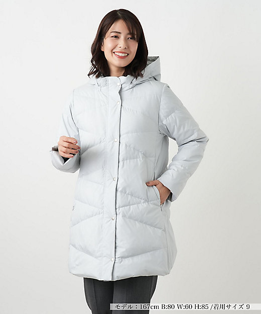 クロスステッチダウンコート | Leilian (Women)/レリアン | 三越伊勢丹