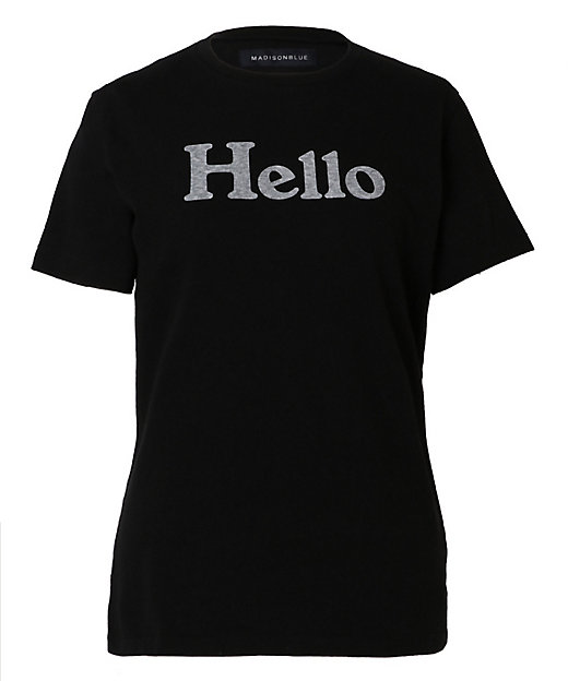 Tシャツ HELLO TEE MB000－7001 | MADISONBLUE
